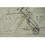 STAROWIEYSKI Franciszek - Anatomical sketch - Fine de... sketch - 1970s.