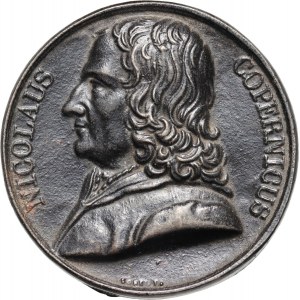 Polska, XIX wiek, medal z 1820 roku, Mikołaj Kopernik