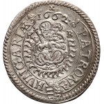 Hungary, Leopold I, 3 Kreuzers 1662 KB, Kremnitz