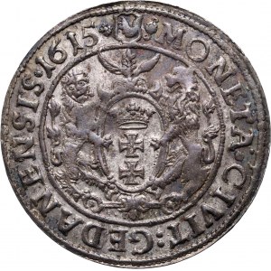 Zygmunt III Waza, ort 1615, Gdańsk