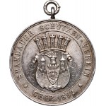 Germany, Spandau Shooting Brotherhood, medal from 1902, to commemorate the consecration of the flag