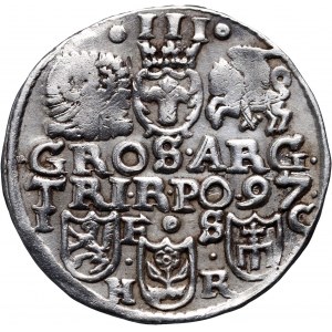 Zygmunt III Waza, trojak 1597, Bydgoszcz