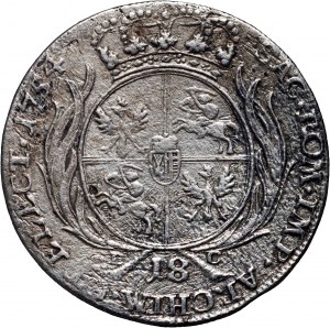 August III, ort 1754 EC, Leipzig, Efraimek