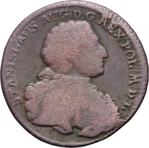 Stanislaw August Poniatowski, trojak 1766 G, Krakov, zbrojíř