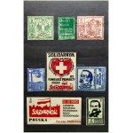 PRL, Solidarity, set of interesting stamps (33 pieces)