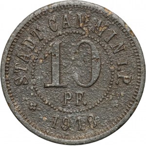 Cammin i.P.(Kamień Pomorski),10 fenigów 1918
