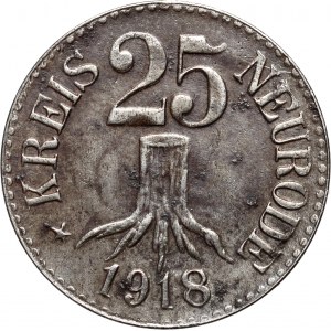 Neurode (Nowa Ruda), 25 fenigów 1918