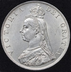 Velká Británie, Victoria, 2 floriny 1887, Londýn