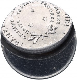 Burundi, 5 amafranků 1967-1971, Brusel, mincovna destruktor
