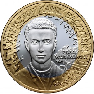 III RP, 10 złotych 2009, Krzysztof Kamil Baczyński