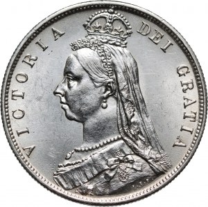 Velká Británie, Victoria, 1/2 koruny 1887