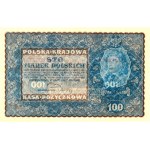 II RP, 100 marek polskich 23.08.1919, IJ serja D