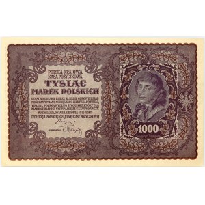II RP, 1000 marek polskich 23.08.1919, I serja AO