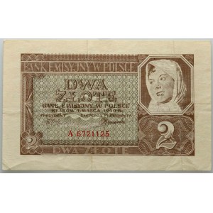 Generalna Gubernia, 2 złote 1.03.1940, seria A