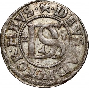 Pomořansko, Štětínské knížectví, Boguslaw XIV 1620-1637, dvojitý šekel 1628, Štětín
