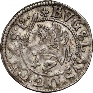 Pomořansko, Štětínské knížectví, Boguslaw XIV 1620-1637, dvojitý šekel 1628, Štětín