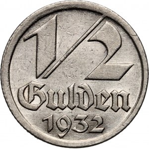 Wolne Miasto Gdańsk, 1/2 guldena 1932, Berlin