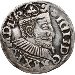 Zygmunt III Waza, trojak 1595, Poznań