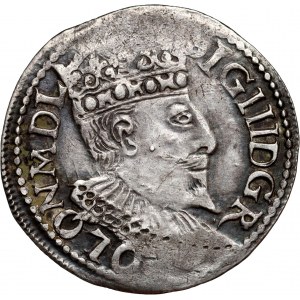 Zygmunt III Waza, trojak 1595, Olkusz