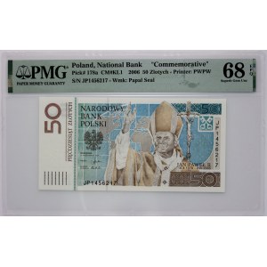 III RP, 50 złotych 2006, Jan Paweł II