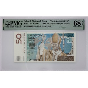 III RP, 50 złotych 2006, Jan Paweł II