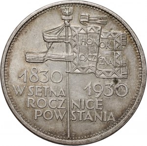 II RP, 5 zlotých 1930, Varšava, Banner