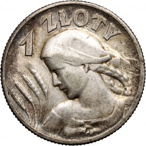 II RP, 1 zl. 1925, Londýn, Harvester