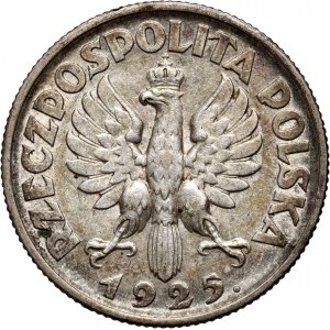 II RP, 1 złoty 1925, Londyn, Żniwiarka
