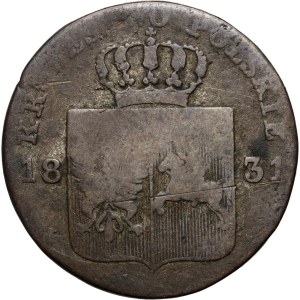 Powstanie Listopadowe, 10 groszy 1831 KG, Warszawa