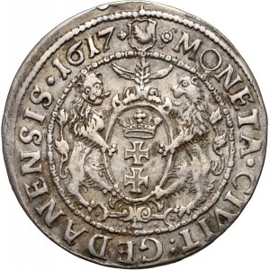 Zygmunt III Waza, ort 1617, Gdańsk