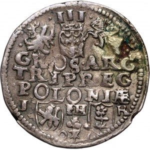 Zygmunt III Waza, trojak 1597, Poznań