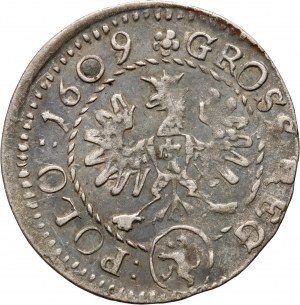 Zikmund III Vasa, penny 1609, Krakov