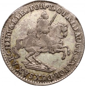 August III, Vicar's penny 1741, Dresden