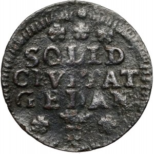 August III, szeląg 1757, Gdańsk