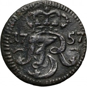 August III, szeląg 1757, Gdańsk
