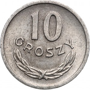 PRL, 10 groszy 1962, rzadszy rocznik