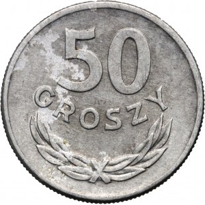 PRL, 50 groszy 1968, rzadki rocznik