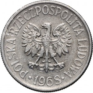PRL, 50 groszy 1968, rzadki rocznik