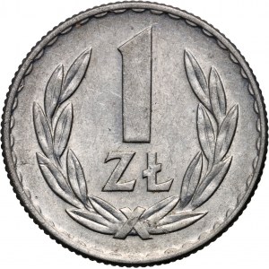 PRL, 1 złoty 1949, Aluminium
