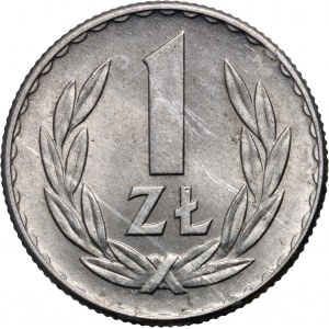 PRL, 1 złoty 1949, Aluminium