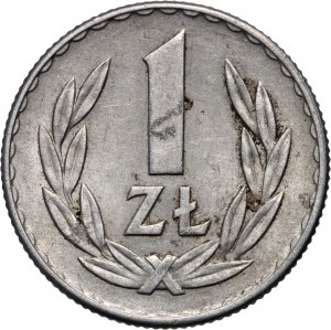 PRL, 1 zl. 1957, vzácný