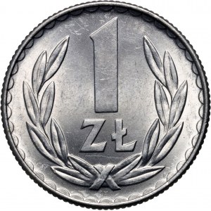 PRL, 1 złoty 1975