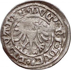 Alexander Jagellonský 1501-1506, půlpenny bez data, Vilnius