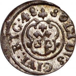 Ryga, Krystyna Waza, szeląg 1648