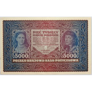 II RP, 5000 marek polskich 7.02.1920, II Serja R