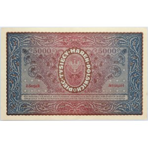 II RP, 5000 marek polskich 7.02.1920, II Serja R