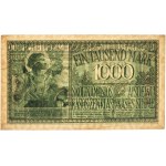 Banknoty niemieckich władz okupacyjnych, Darlehnskasse Ost, 1000 marek 4.04.1918, Kowno, seria A