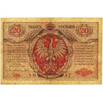 Generalne Gubernatorstwo, 20 marek polskich 9.12.1916, jenerał, seria A