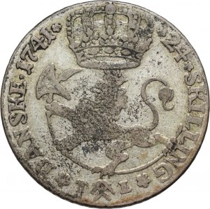 Norsko, Krystian VI, 24 skilling 1741 TL