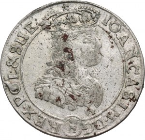 John II Casimir, sixpence 1667 TLB, Bydgoszcz